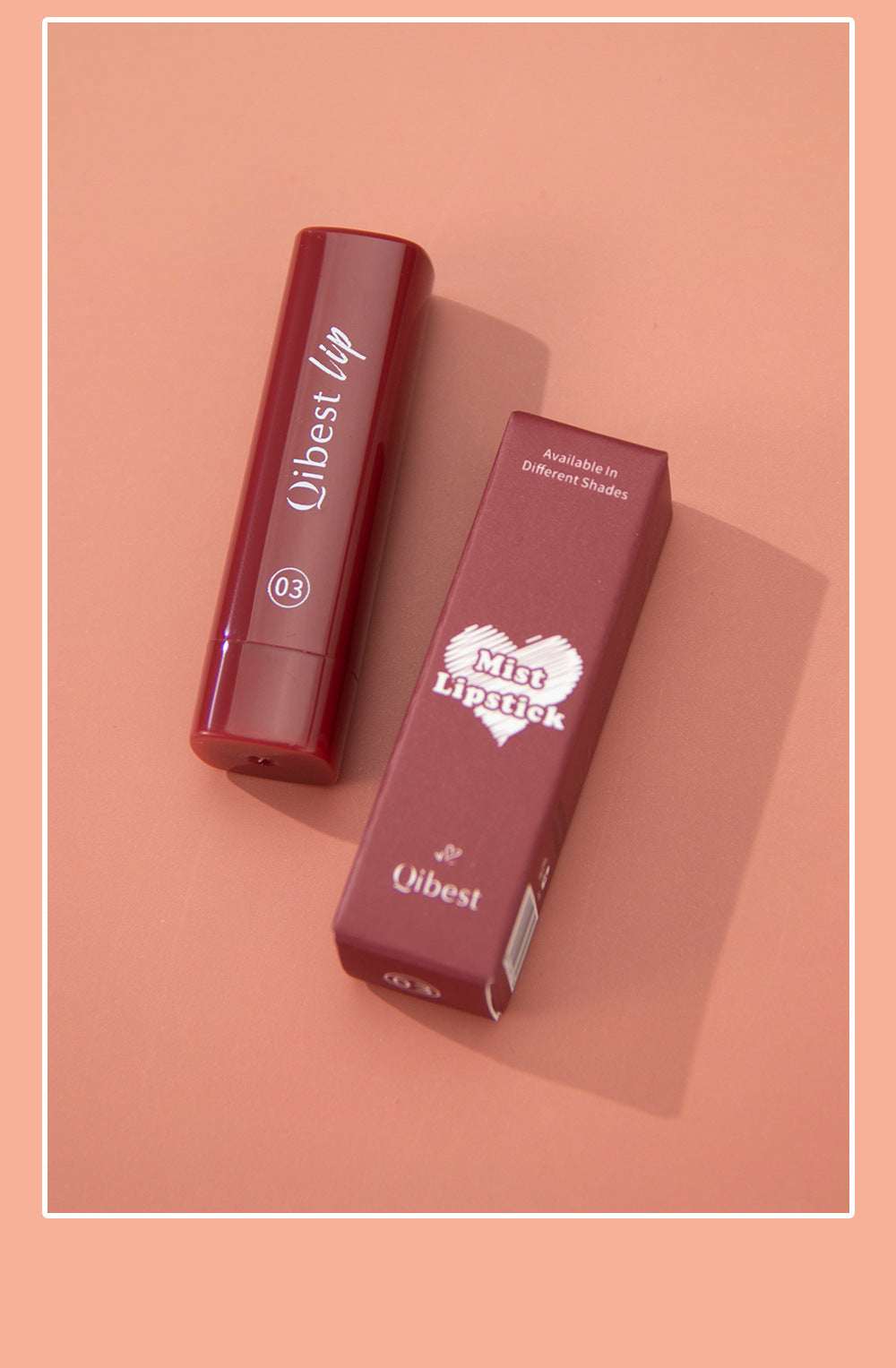 Matte Twist‑Up Lipstick