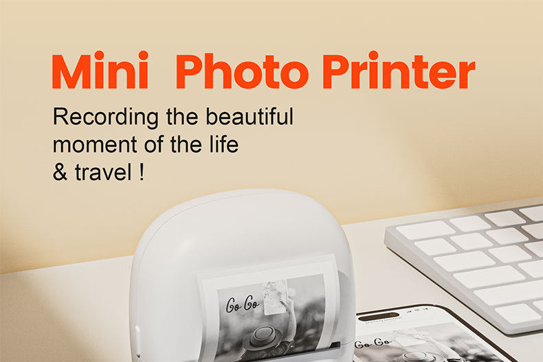 Portable Thermal Label Printer