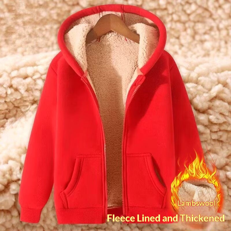 Heavyweight Fleece-Lined Extra-Thick Men’s Hoodie