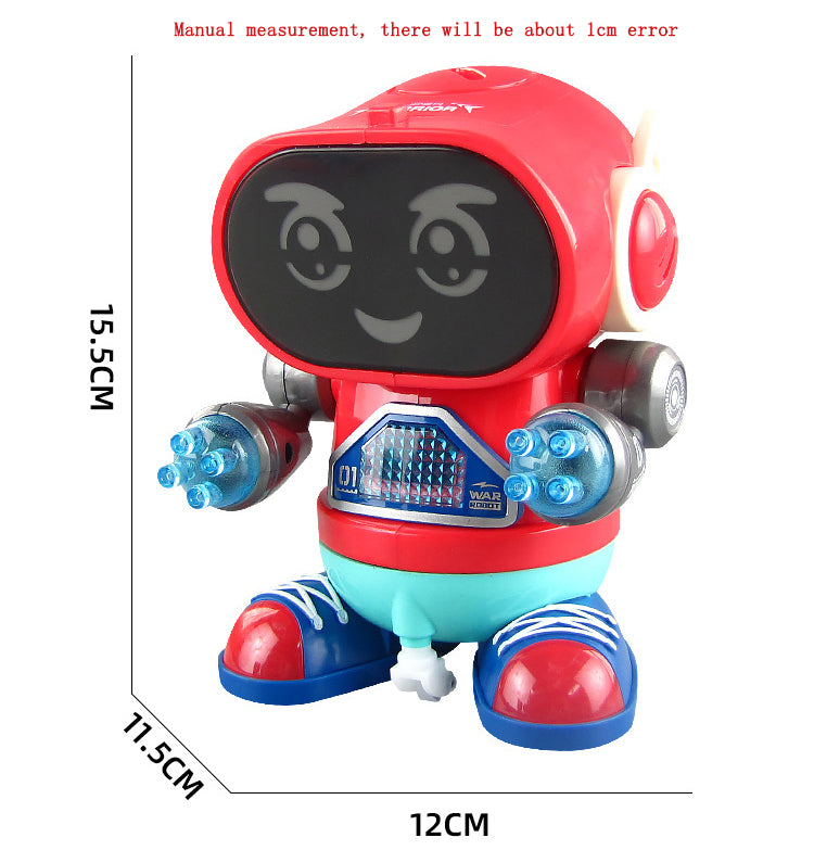 Electric Rock Robot – Music, Light, Automatic Walking & Dancing Toy