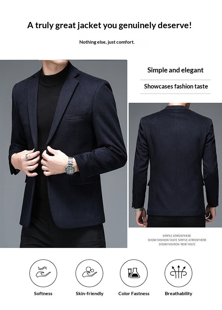 Men’s Casual Wool Suit