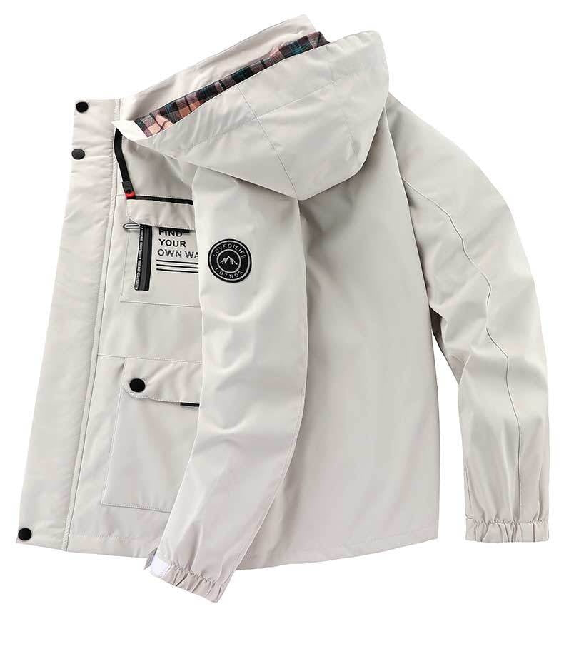 Men’s Mid-Length Casual Jacket