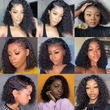 Women’s Fluffy Afro Short Curly Wig