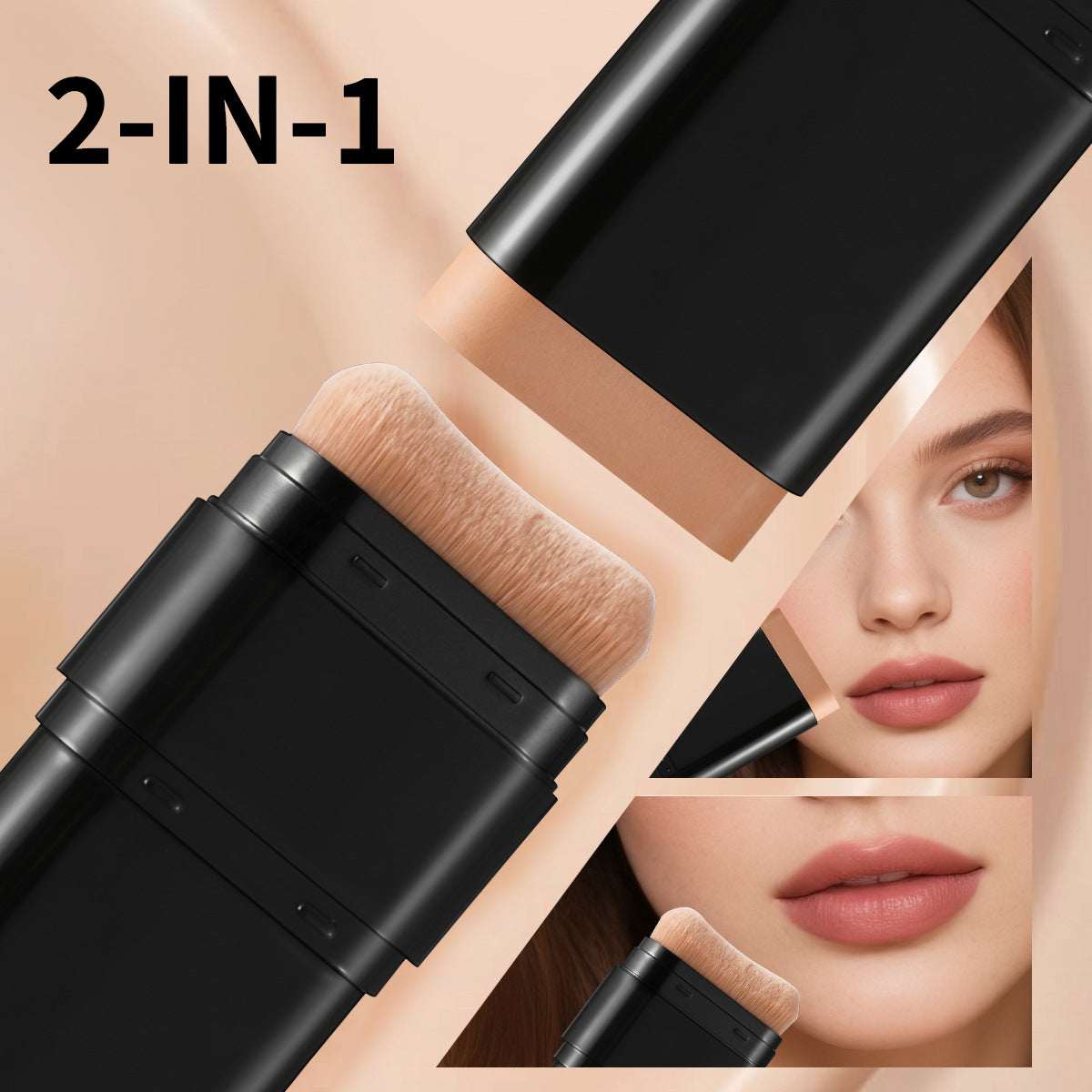 Concealer Waterproof 2‑in‑1 Foundation Stick