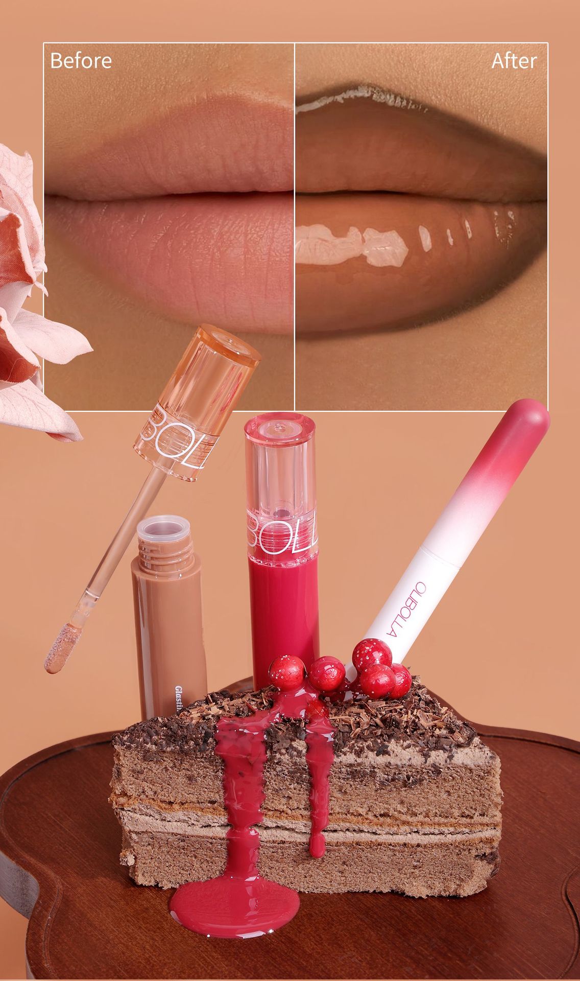 Makeup Set – Precision Eyeliner & Dewy Lip Gloss Duo