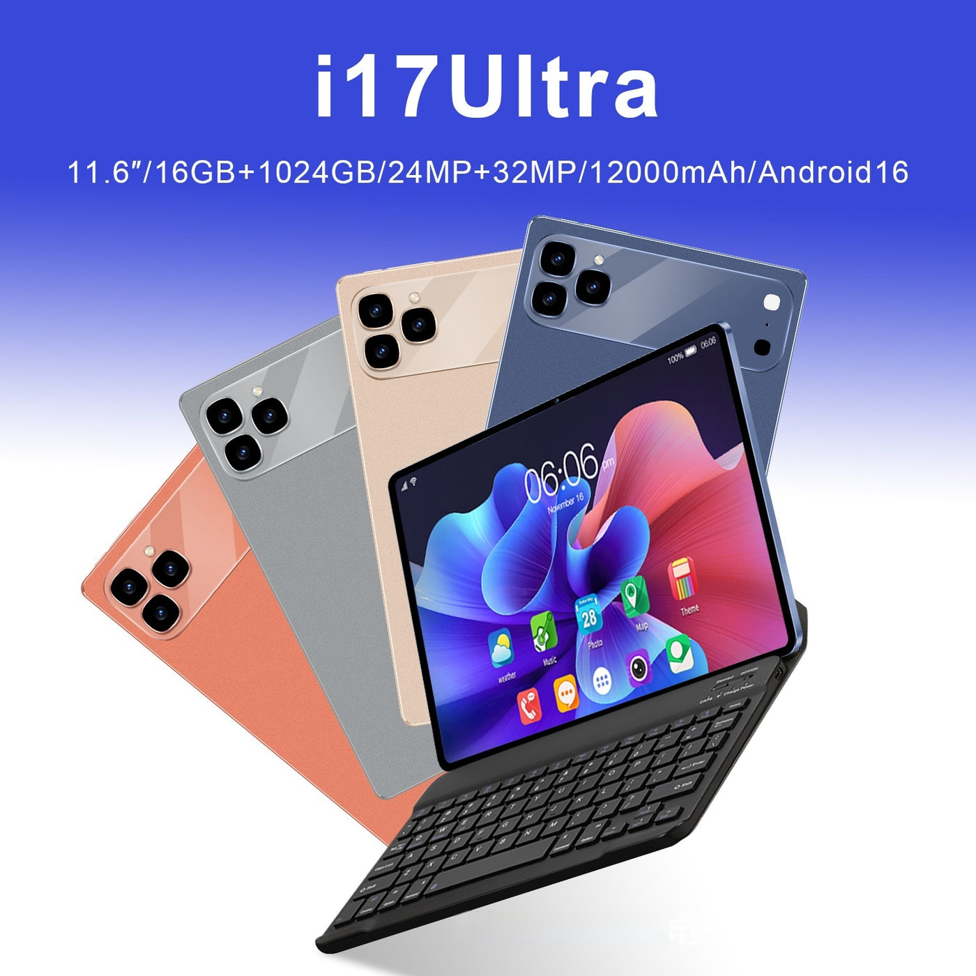 Portable Minimalist Home Tablet Computer