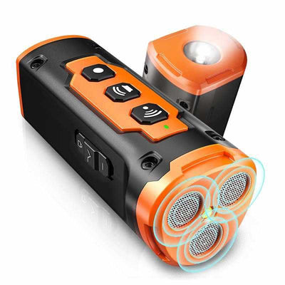 Three‑Head Ultrasonic Dog Repellent – High‑Power Deterrent with Spray Function