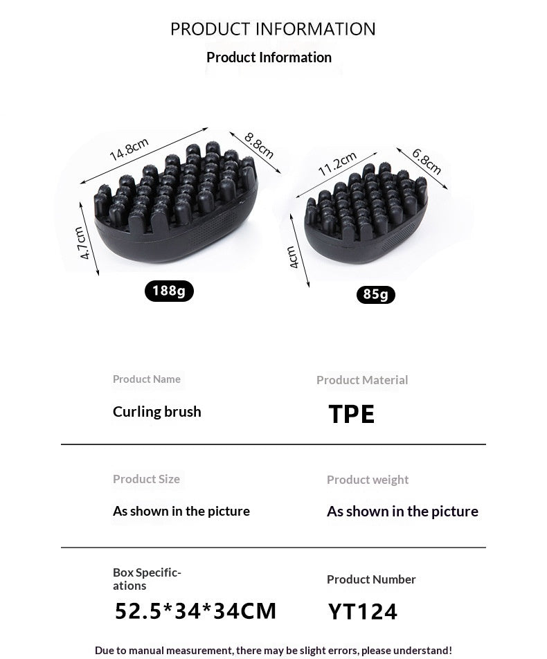 Portable Compact Comb – Perfect for Black Braids, Curls & Updos