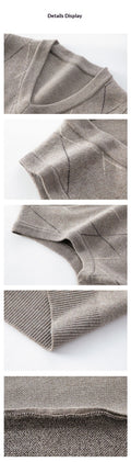 Men’s Sleeveless Knitted Vest