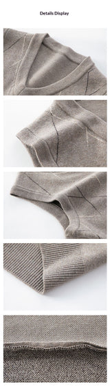 Men’s Sleeveless Knitted Vest