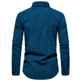 Men’s Solid Color Long Sleeve Shirt