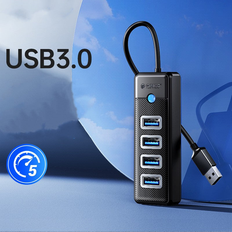 USB 3.0 & Type‑C Multiport Hub – Universal High‑Speed Extender & Splitter for Laptops