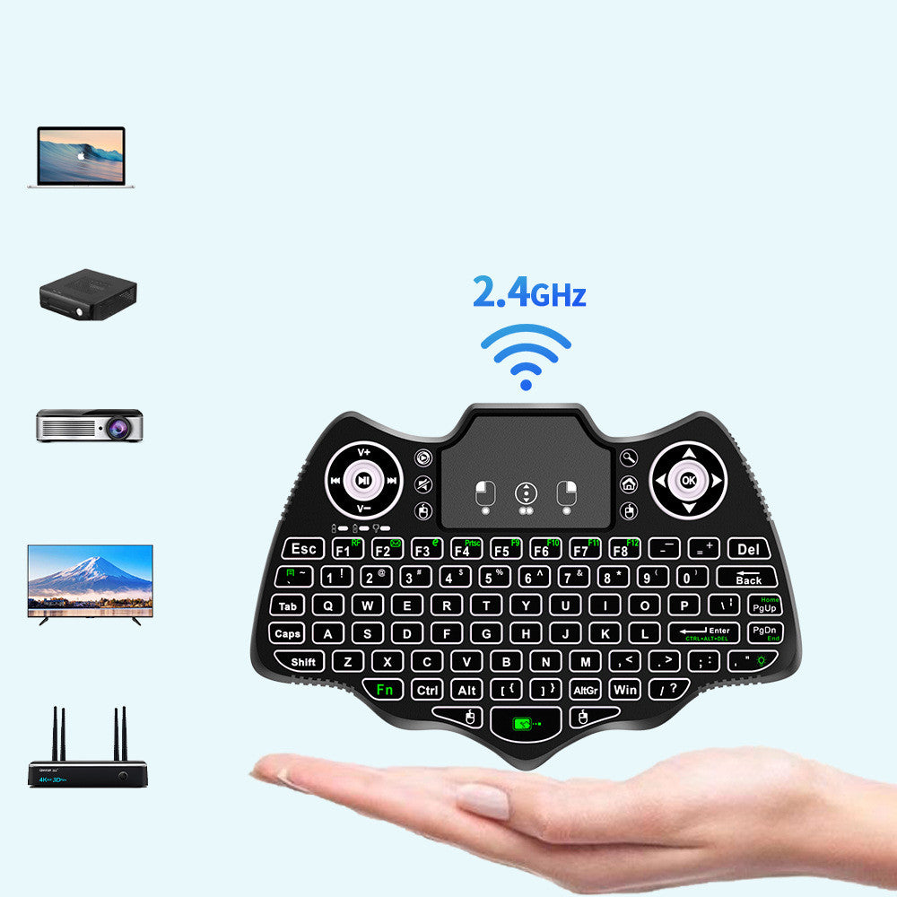 3‑in‑1 Remote Control for Smart TV, PC & Projectors