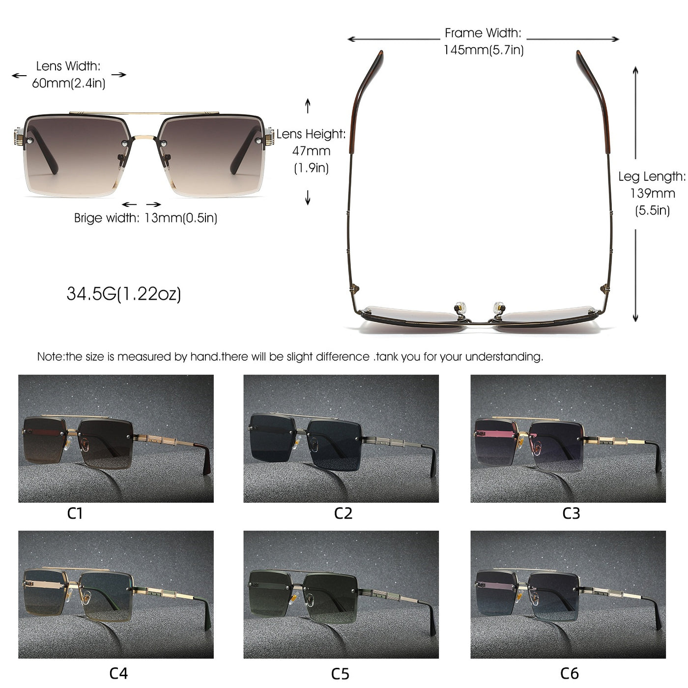 Men’s Vintage Driving Sunglasses