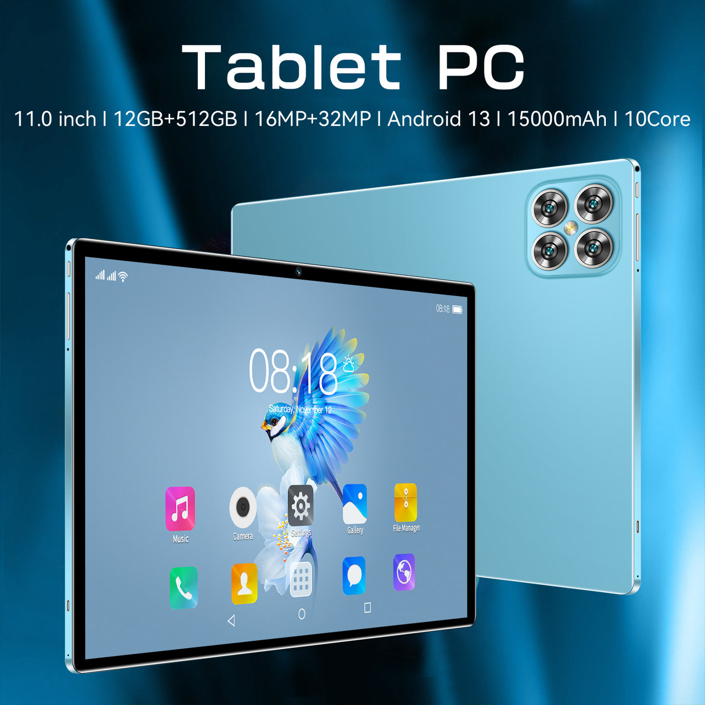 Portable Minimalist Home Tablet