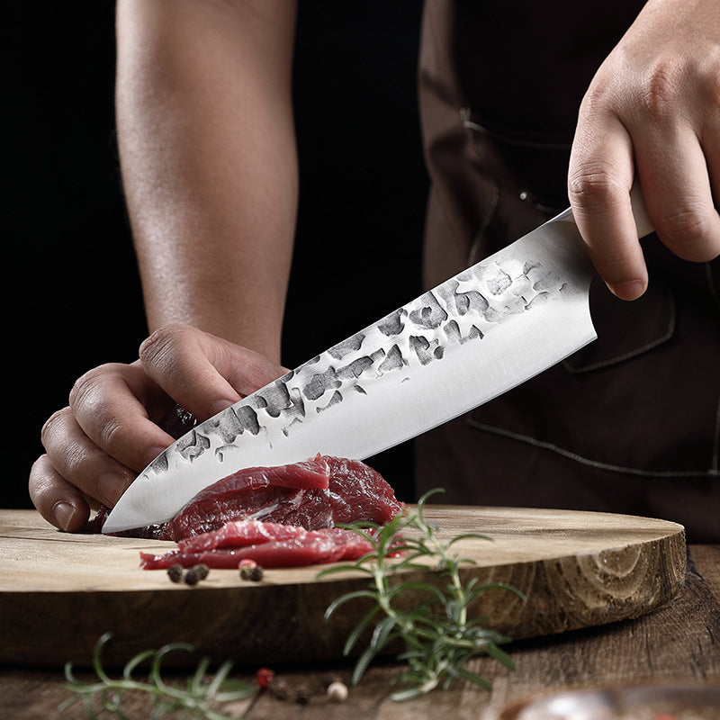 Hand-Forged Kitchen Knives