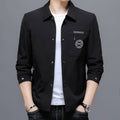 Men’s Casual Lapel Top – Wrinkle-Free Jacket for Effortless Style