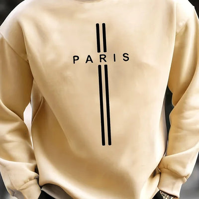 Men’s Casual Loose Oversized Sweatshirt – Fall & Winter Comfort Wear