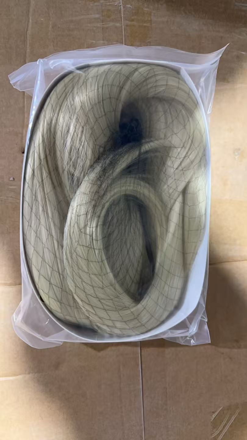 Women’s Handwoven Black Long Straight Wig