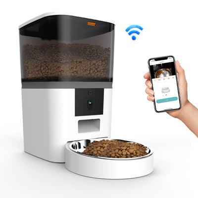 Smart Pet Feeder with Video Camera