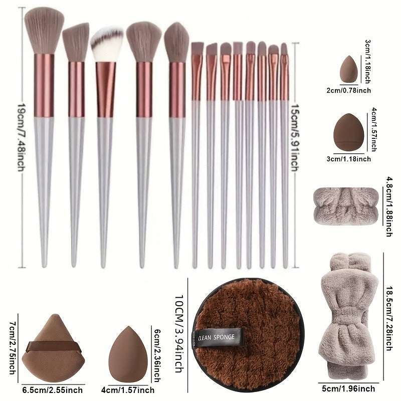 40-Piece Makeup Tool Set